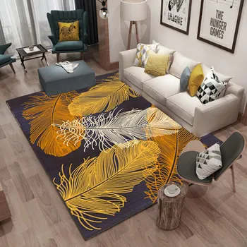 Ковер в скандинавском минималистичном стиле, современный геометрический абстрактный ковер для гостиной, коврик для журнального столика, прикроватное одеяло для домашней спальни, коврик для пола