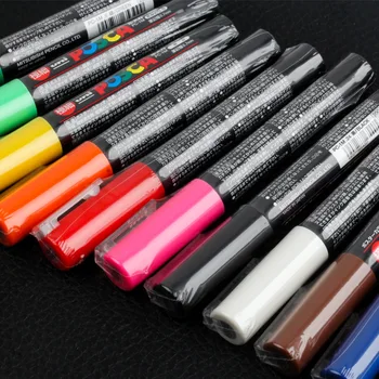Маркерная ручка Uni POSCA POP Pens PC-1M с чернилами на водной основе 0,7 мм, Япония