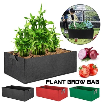 Садовые сумки для выращивания на открытом воздухе, в помещении, Садовые Горшки, кашпо, сумки для выращивания овощей, сумки для посадки овощей, товары для фермы и сада